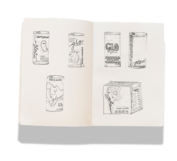 Packaging sketches