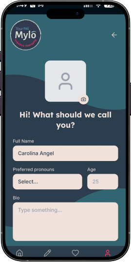 Mylo beta screen 2
